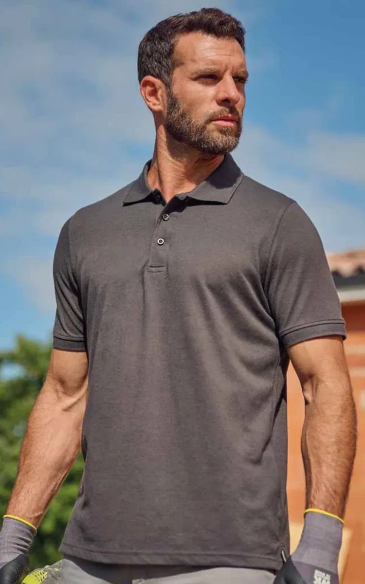 Embroidered polo shirts for hospitality and office teams — polo printing Wembley